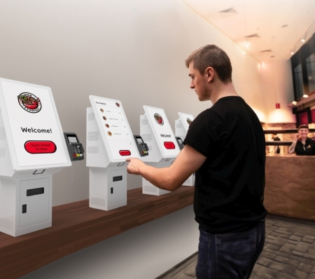 digital signage screens touch screen exhibition