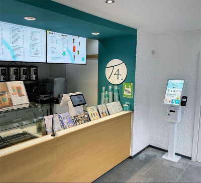 digital signage screens touch screen exhibition