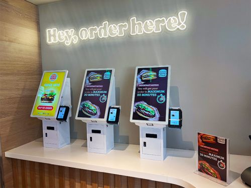 digital signage screens touch screen exhibition