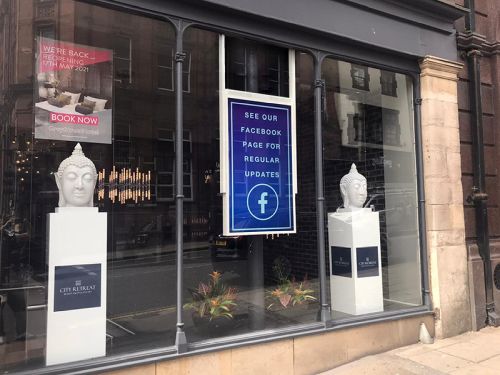 digital signage screen ultra high brightness double sided