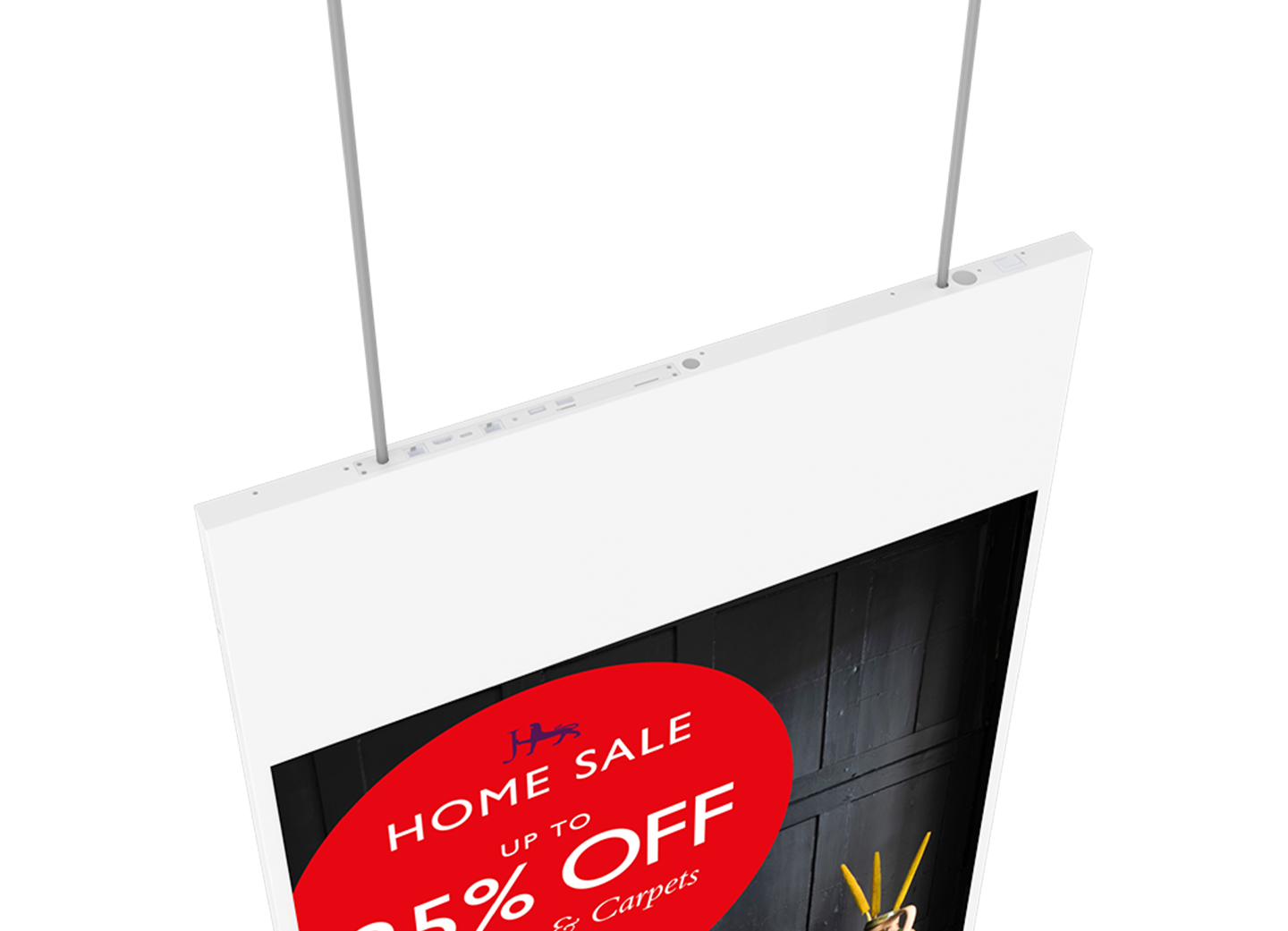 hanging double sided ceiling mount