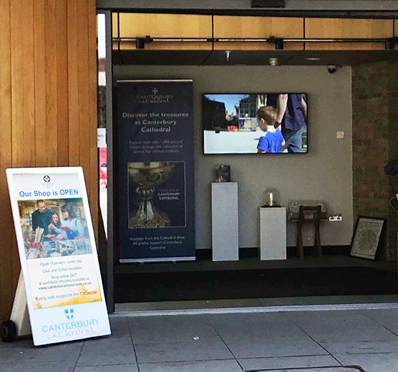 canterbusry cathedral digital signage case study