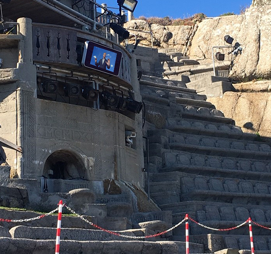 minack theatre digital signage case study