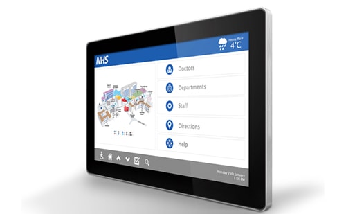 PCAP Touch Screen healthcare