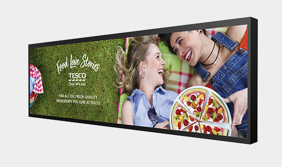 Ultra Wide Stretch Displays