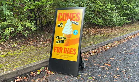 High Brightness Outdoor Digital A-Board