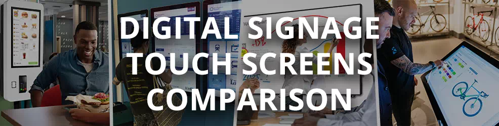 touch screen comparison page