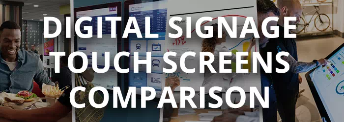 touch screen comparison page