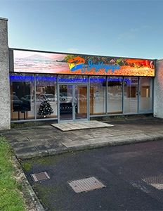 Outdoor LED shop fascia