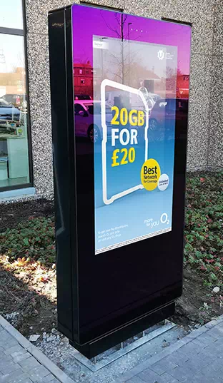 Outdoor Freestanding Digital Posters