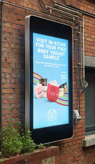 Outdoor Digital Advertising Displays
