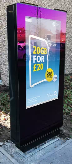 Outdoor Freestanding Digital Posters