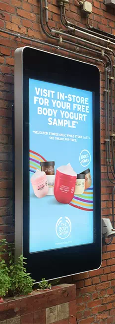 Outdoor Digital Advertising Displays