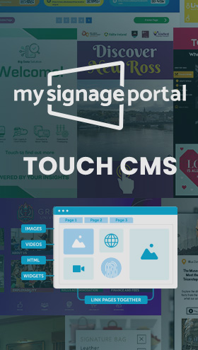 Touch Content Management System
