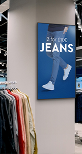 Vibrant Professional Advertising Displays