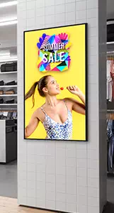 High Vibrance Android Advertising Displays