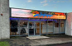 outdoor dv-led shop fascia display
