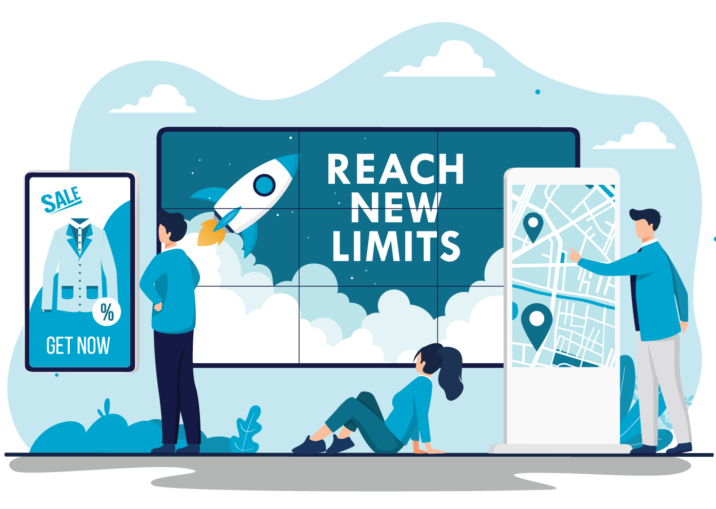 Digital Signage CMS Interface