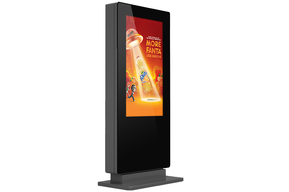 outdoor freestanding digital posters