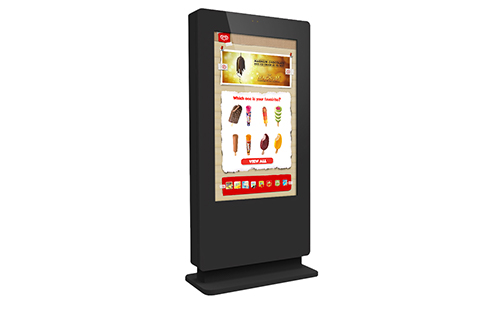 Outdoor Freestanding Digital Posters white background image