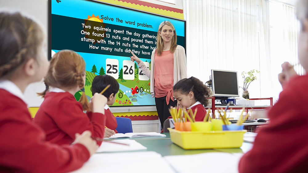 Interactive Multi Touch Screen Whiteboard for Education
